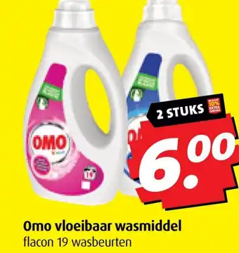 Boni Omo vloeibaar wasmiddel aanbieding