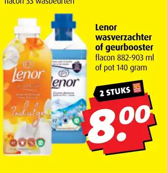 Boni Lenor wasverzachter of geurbooster aanbieding