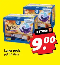 Boni Lenor pods aanbieding