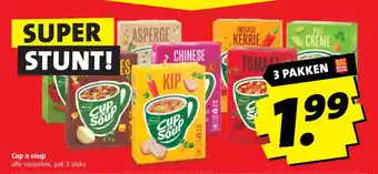 Boni Cup a soup aanbieding