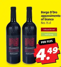Boni Borgo D'Oro appassimento of bianco aanbieding
