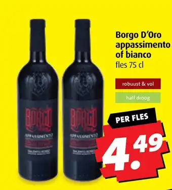 Boni Borgo D'Oro appassimento of bianco aanbieding