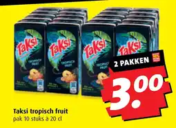 Boni Taksi tropisch fruit aanbieding