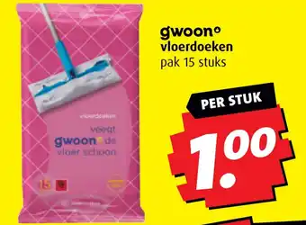 Boni Gwoon vloerdoeken aanbieding