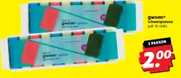Boni Gwoonº schuursponsen aanbieding