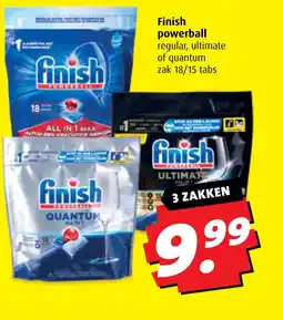 Boni Finish powerball aanbieding