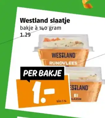 Poiesz Westland slaatje aanbieding