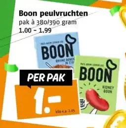 Poiesz Boon peulvruchten aanbieding