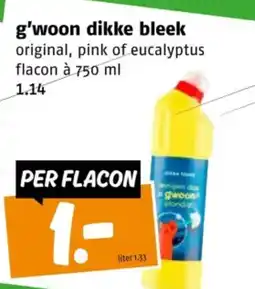 Poiesz G'woon dikke bleek aanbieding
