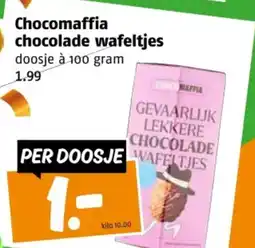 Poiesz Chocomaffia chocolade wafeltjes aanbieding