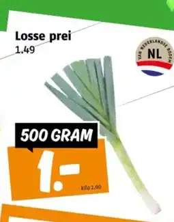 Poiesz Losse prei aanbieding