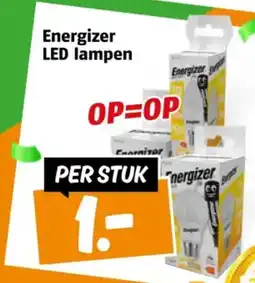 Poiesz Energizer LED lampen aanbieding