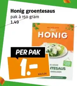 Poiesz Honig groentesaus aanbieding