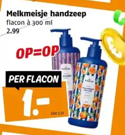 Poiesz Melkmeisje handzeep aanbieding