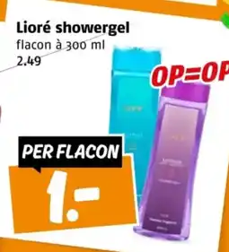 Poiesz Lioré showergel aanbieding