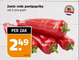 Poiesz Zoete rode puntpaprika aanbieding