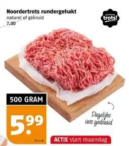 Poiesz Noordertrots rundergehakt aanbieding