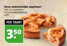 Poiesz Verse ambachtelijke appeltaart aanbieding