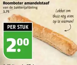 Poiesz Roomboter amandelstaaf aanbieding