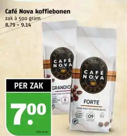 Poiesz Café Nova koffiebonen aanbieding