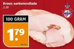 Poiesz Kroon varkensrollade aanbieding