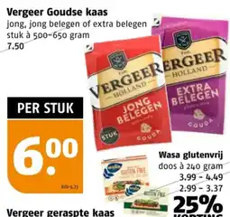 Poiesz Vergeer Goudse kaas aanbieding