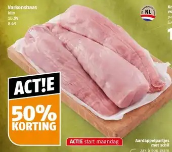 Poiesz Varkenshaas aanbieding