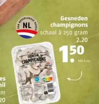 Poiesz Gesneden champignons aanbieding