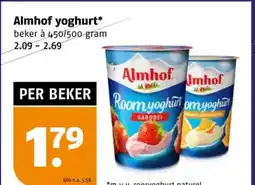 Poiesz Almhof yoghurt aanbieding