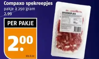 Poiesz Compaxo spekreepjes aanbieding