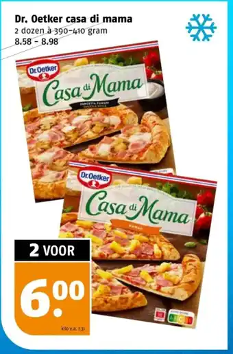 Poiesz Dr. Oetker casa di mama aanbieding