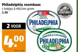 Poiesz Philadelphia roomkaas aanbieding