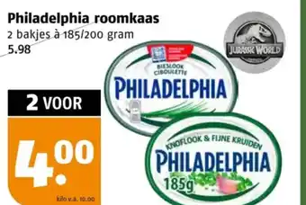 Poiesz Philadelphia roomkaas aanbieding
