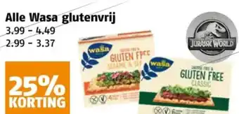 Poiesz Alle Wasa glutenvrij aanbieding