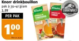 Poiesz Knorr drinkbouillon aanbieding