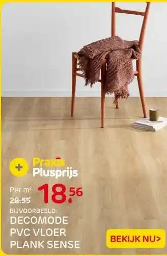 Praxis DECOMODE PVC VLOER PLANK SENSE aanbieding