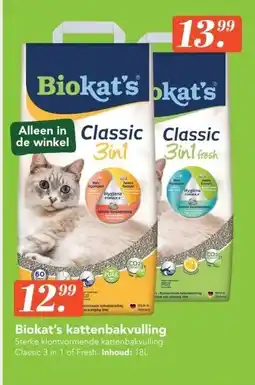 Discus Biokat's kattenbakvulling aanbieding
