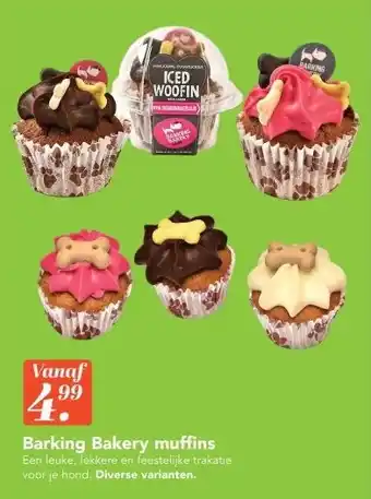 Discus Barking Bakery muffins aanbieding
