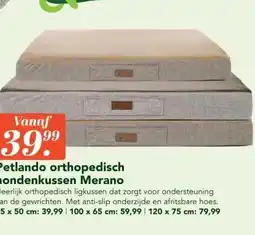 Discus Petlando orthopedisch hondenkussen Merano aanbieding