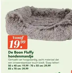 Discus De Boon Fluffy hondenmandje aanbieding