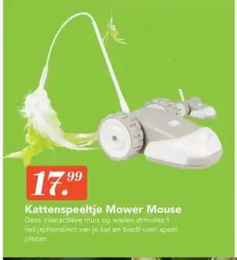 Discus Kattenspeeltje Mower Mouse aanbieding
