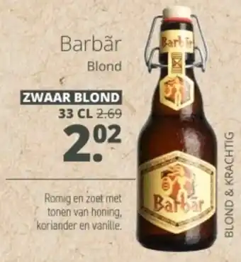 Mitra Barbar Blond aanbieding