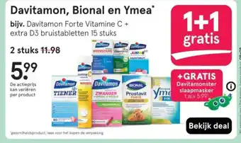 Etos Davitamon, Bional en Ymea aanbieding