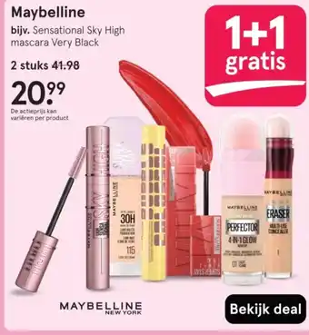 Etos Maybelline aanbieding