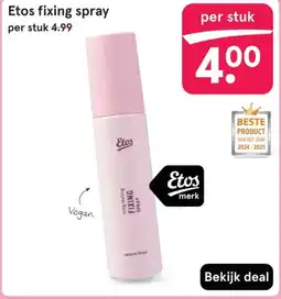Etos Etos fixing spray aanbieding