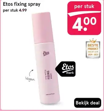Etos Etos fixing spray aanbieding