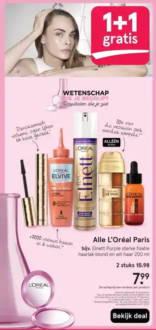 Etos Alle L'Oréal Paris aanbieding