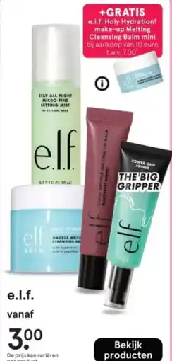 Etos e.l.f. aanbieding