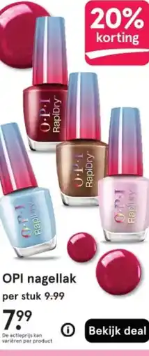 Etos OPI nagellak aanbieding