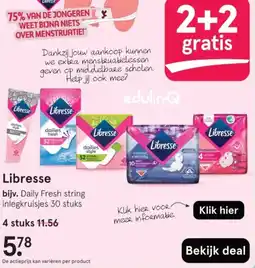 Etos Libresse aanbieding